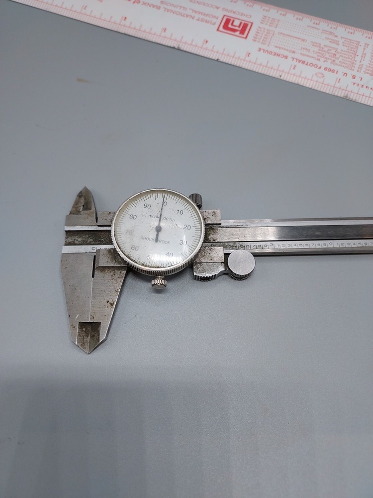 Vintage 6" Caliper Micrometer Only C2