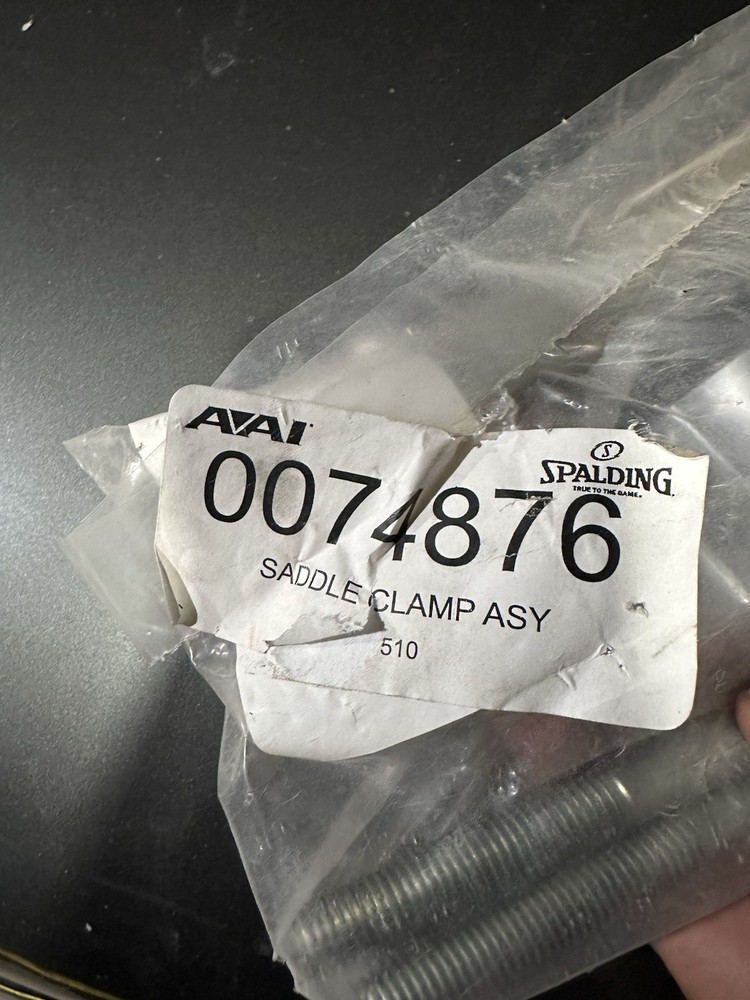 5 PACKS SADDLE/PIPE CLAMP ASSY SPALDING 0074876