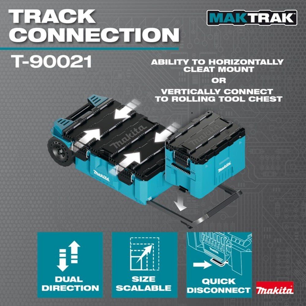 Makita Maktrak Extra Large Extension Tool Box