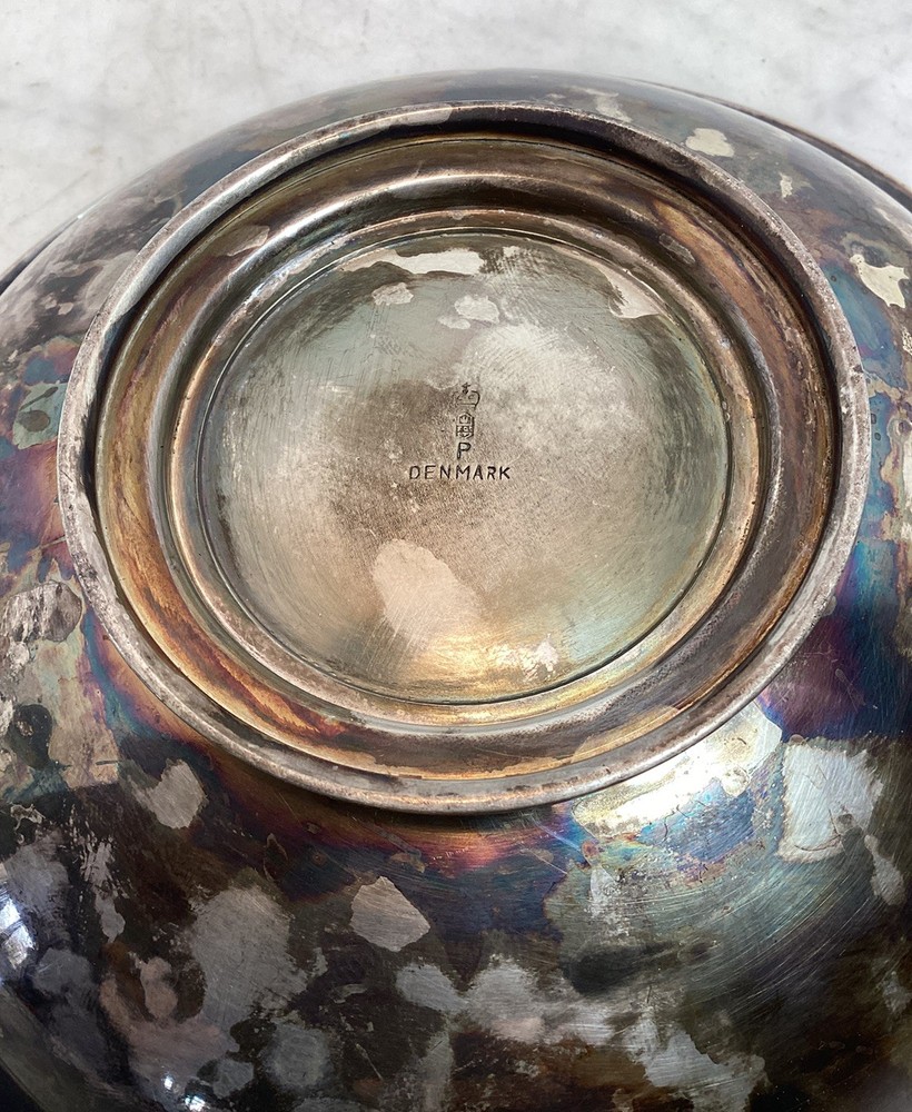 Vintage Danish Silver Plated Bowl Denmark