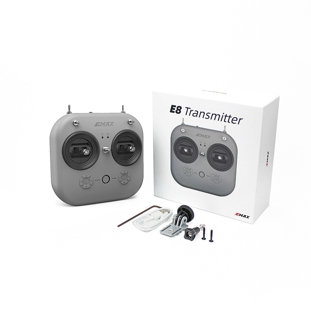 EMAX E8 2.4G 8CH Transmitter Remote Control For Tinyhawk III Plus FPV RC Drone