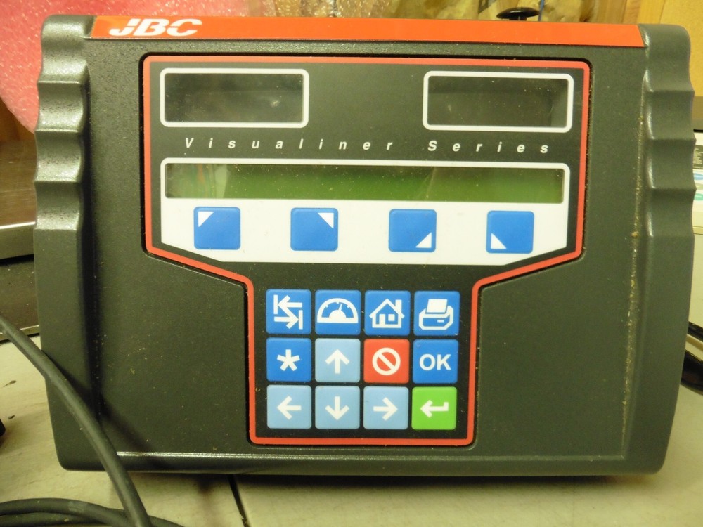 New Old Stock JBC John Bean Visualiner Aligner Panel With Cable