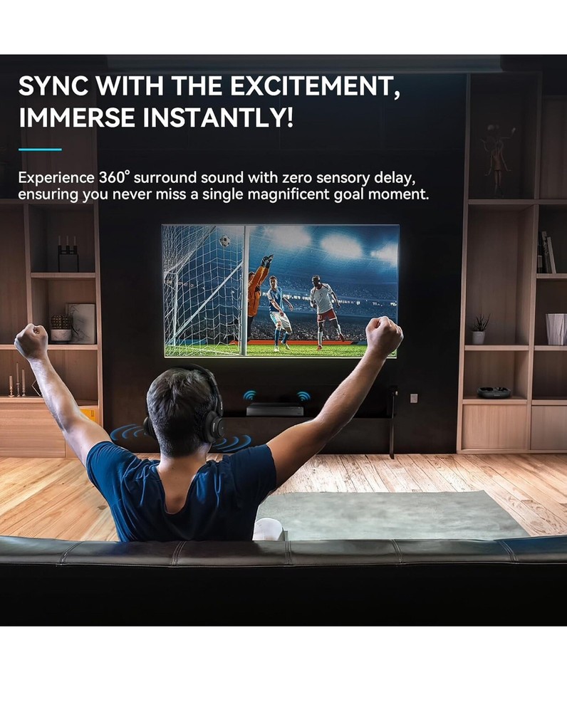 Wireless Headphones for TV