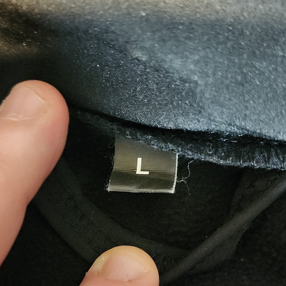 Rothco Tactical Black Jacket Size L Polyester High Density Fabric