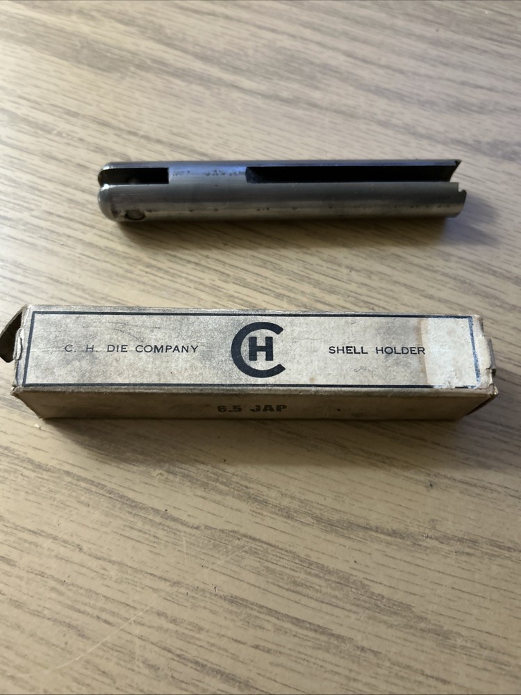 C.H. SHELL HOLDER RAM 6.5 " JAP" , 6.5 ARISAKA, RELOADING SHELL HOLDER
