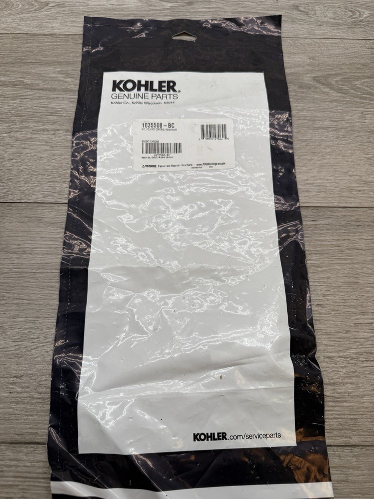 Kohler K-1035508-BC Replacement Kit, Volume Control Hardware, Bright Chrome
