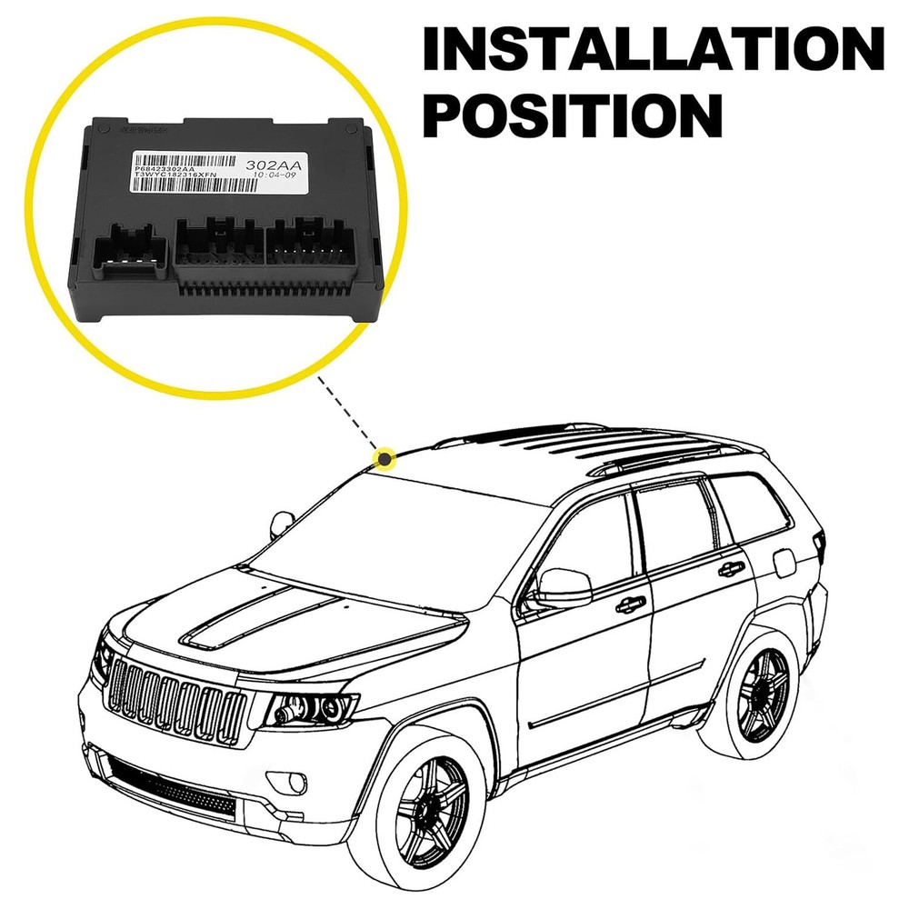 Programmed Transfer Case Control Module TCCM For Grand Cherokee / Durango 2019
