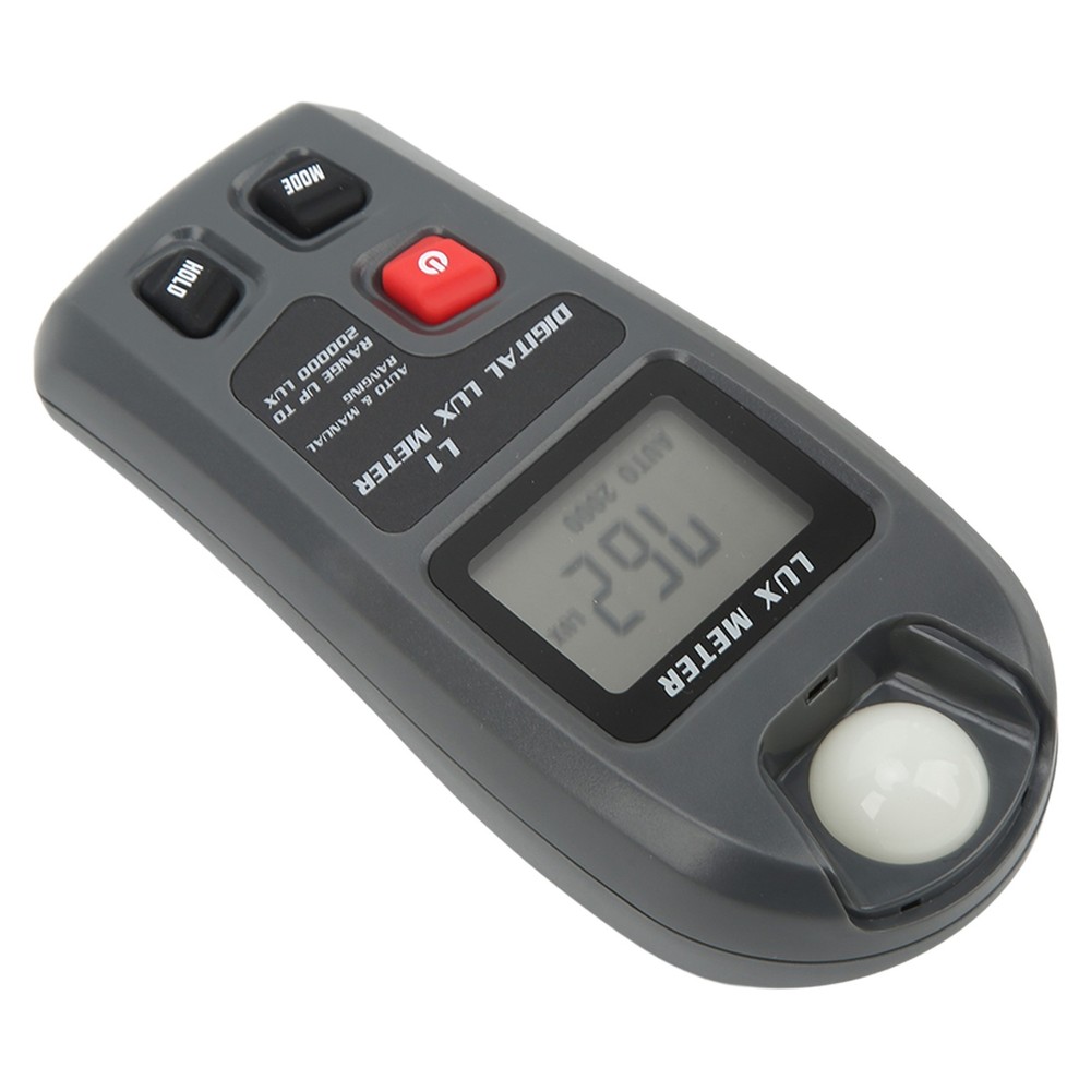Digital Light Meter Illuminance Tester Luxmeter LCD Display Illuminometer