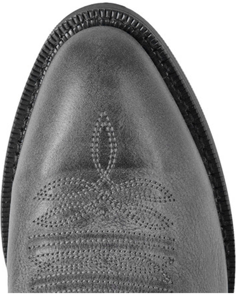 Laredo Men's Harding Grey Waxy Leather Boots 68457