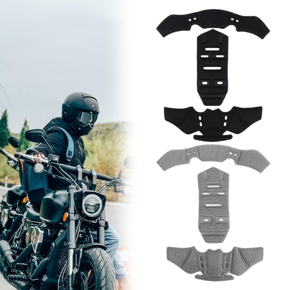 Helmet Padding Kit Replacement Universal Foam Pads Riding Accessory Comfortable