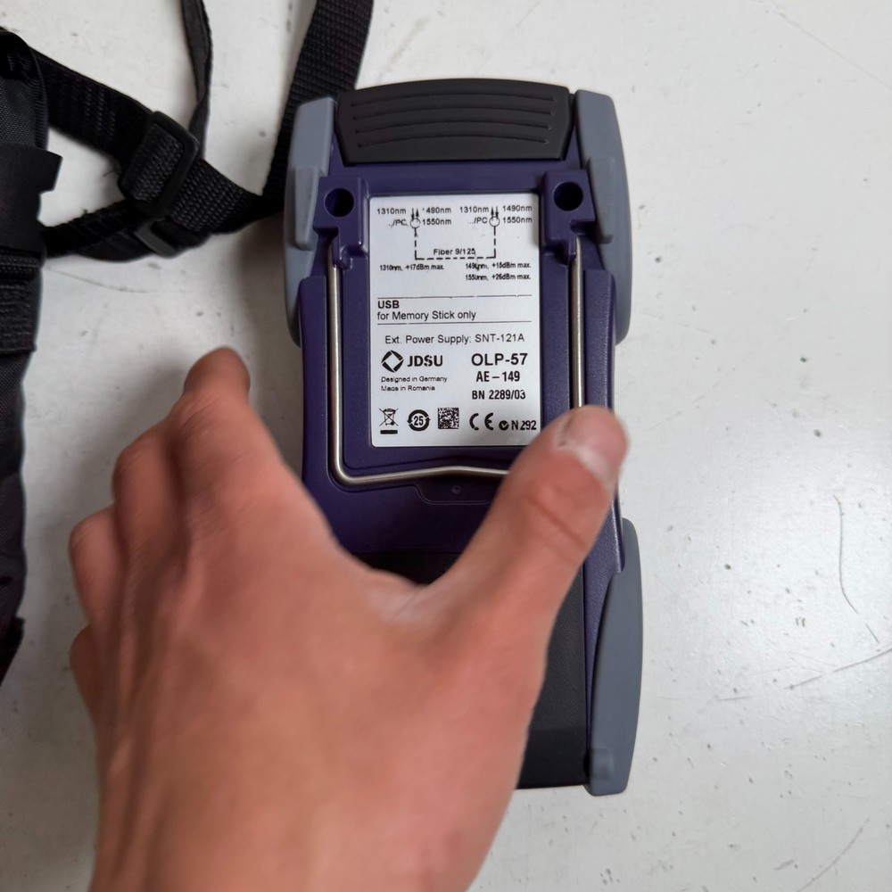 JDSU OLP-57 Purple USB Handheld Digital Testing Smart Optical Power Meter