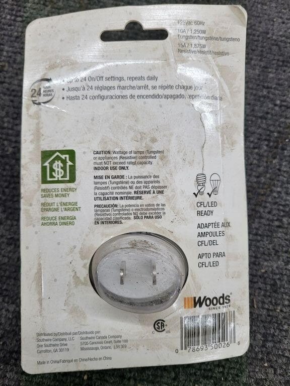 Woods – Basic Timer - P/N:  50026  (NOS)
