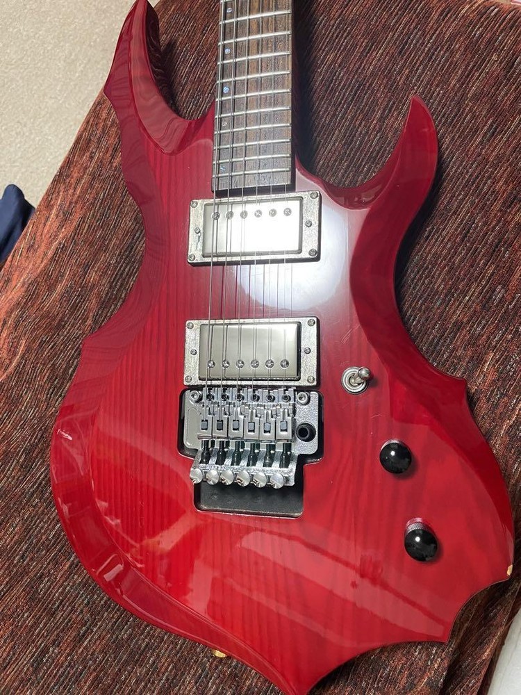 Grass roots Forest model See-through Red Electric Guitar