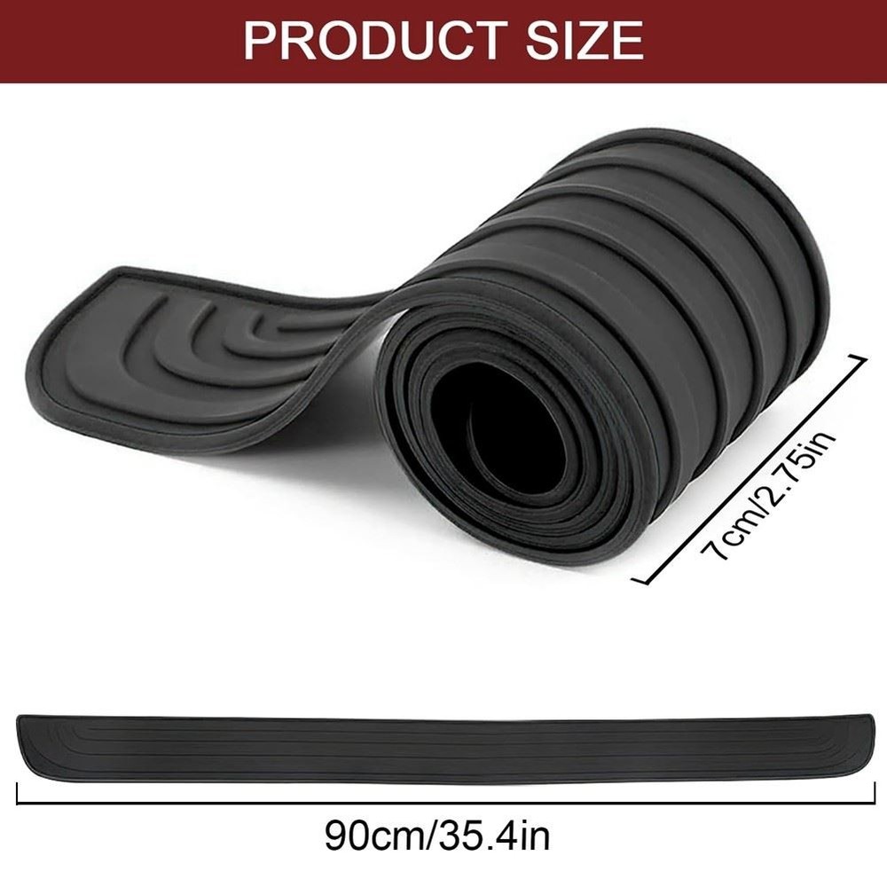 Car Rear Bumper Protector Universal Flexible Bumper Guard Protector