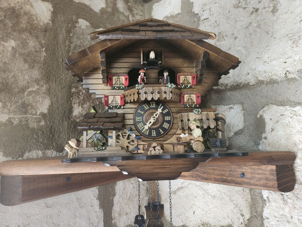 Cuckoo Clock Originally Purchased From Black Forest In Germany.