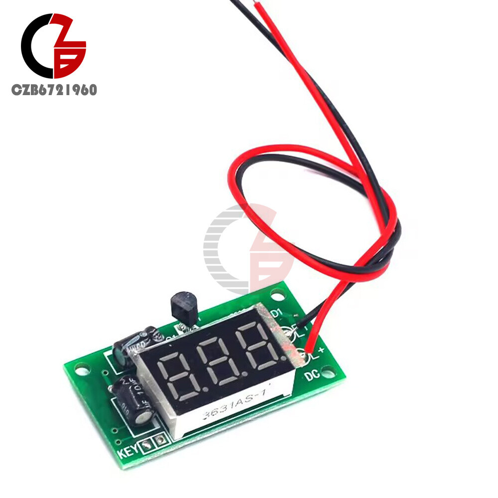 Counter Module Power-ON / Trigger 3Bit Accumulator 0.36" Digital Tube Red Dispay