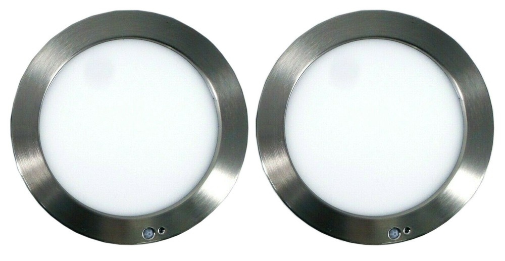 Artika 8" Round LED Closet Light 2 Pack, Light And Motion Sensor, CL-C08-C