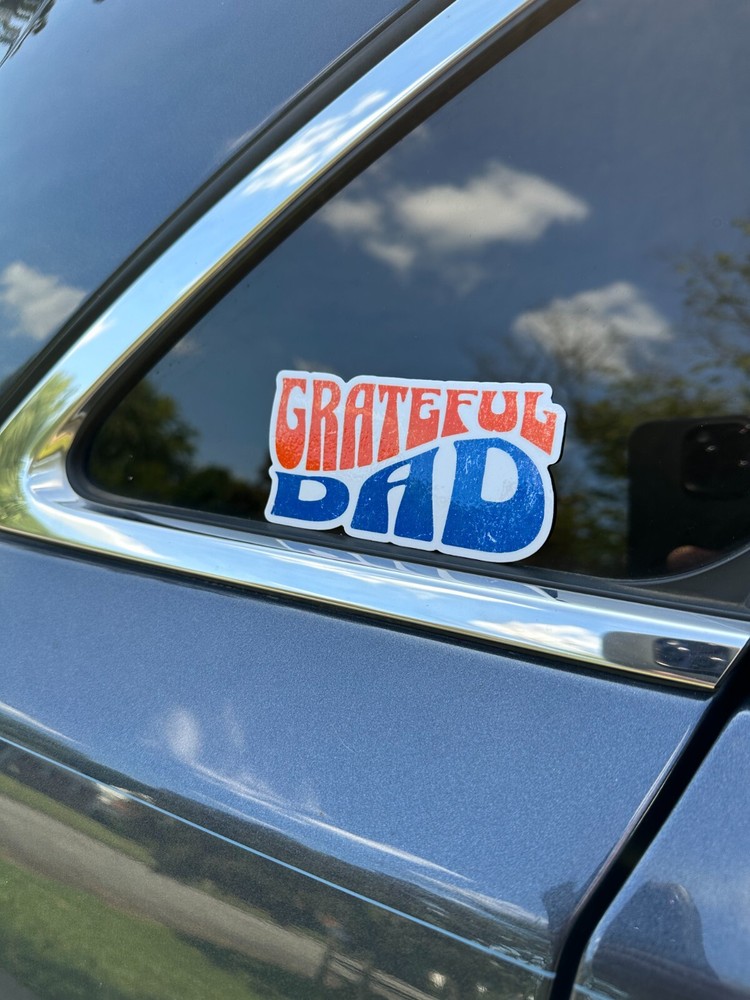 Grateful Dad Vinyl Sticker - Grateful Dead