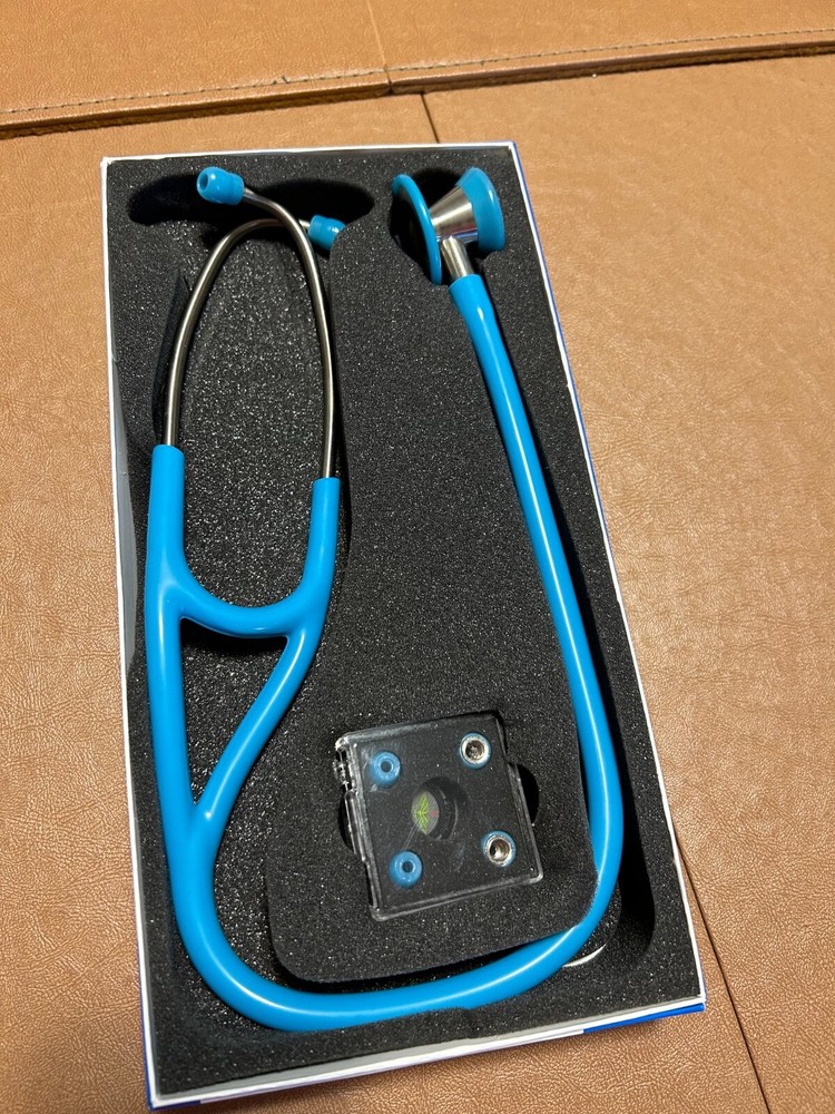  Light Blue CARDIOLOGY STETHOSCOPE DIAPHRAGM PROFESSIONAL DOUBLE HEAD 
