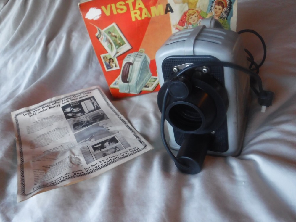 Vista-Rama ~ Episcope Projector ~ In Box