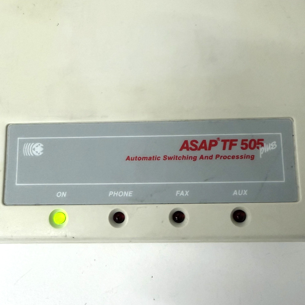 Command Communications ASAP TF 505 Plus Automatic Switching & Processing