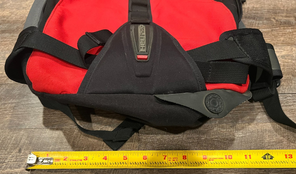 Vintage Dakine Heli Pro Snowboard Backpack Red