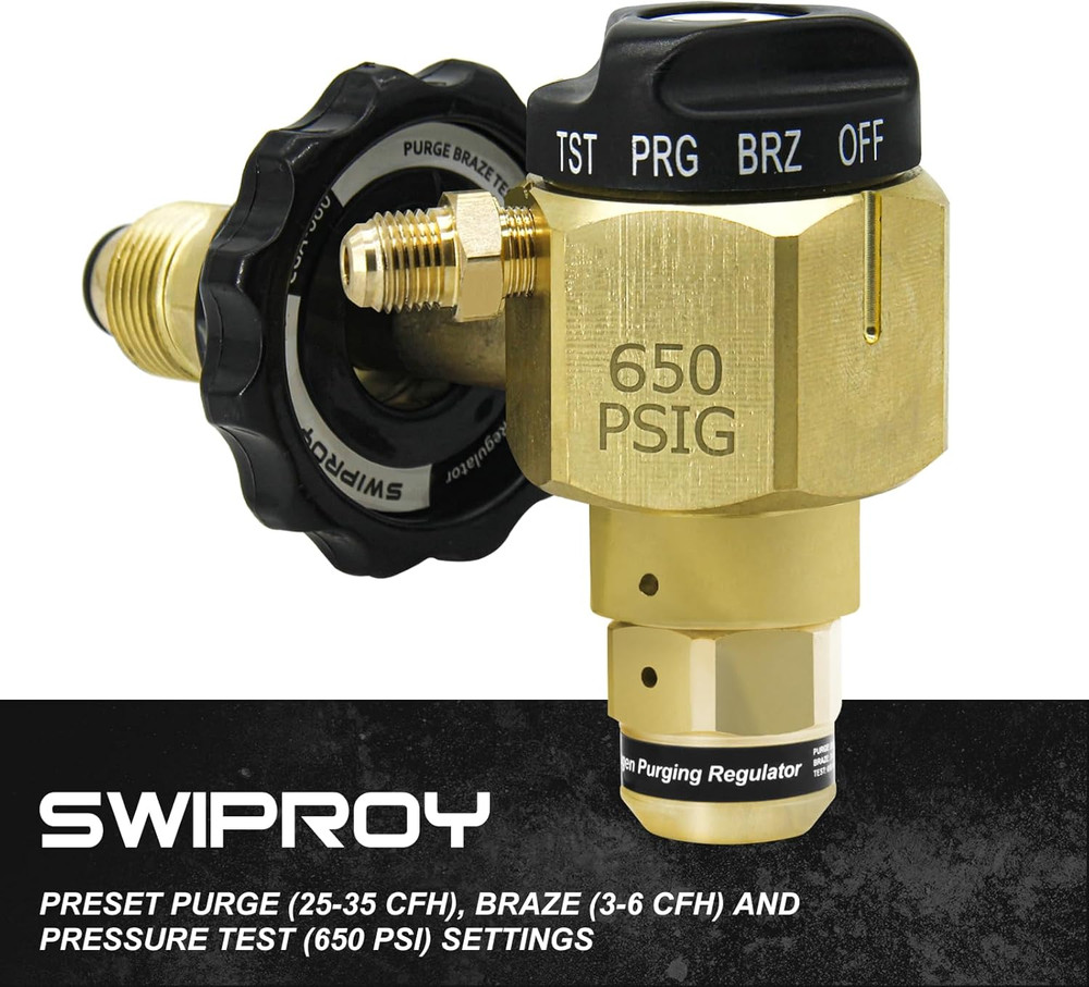 VN-650 Flowmeter Nitrogen Purging Regulator