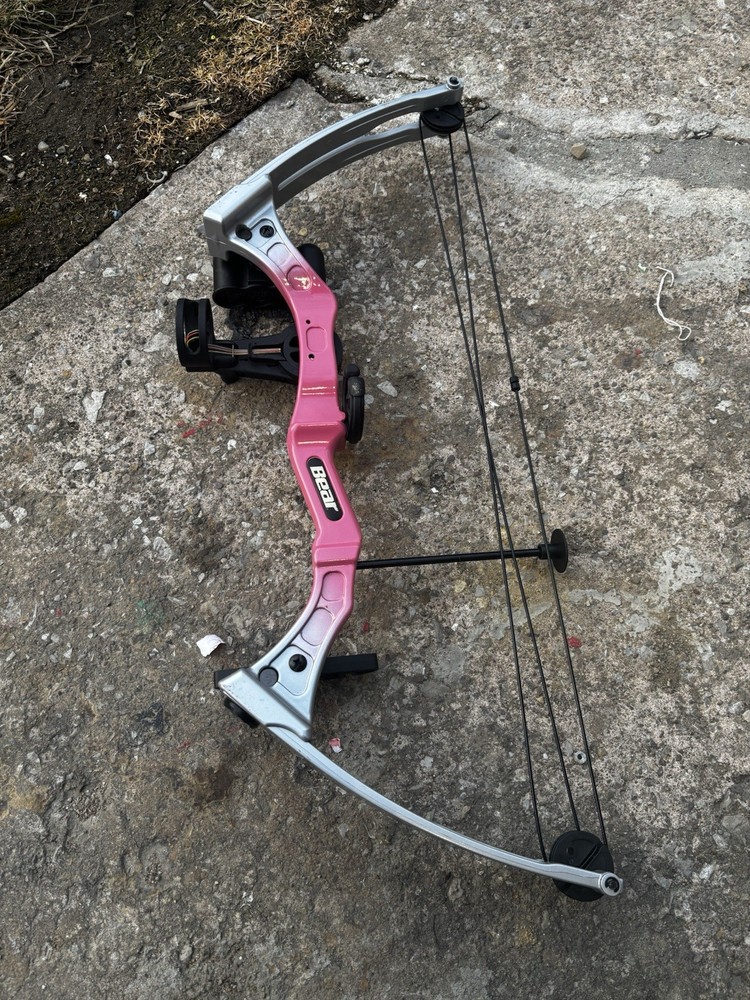 This Item Is A Bear Archery Brave Youth Compound Bow Set. Never Used