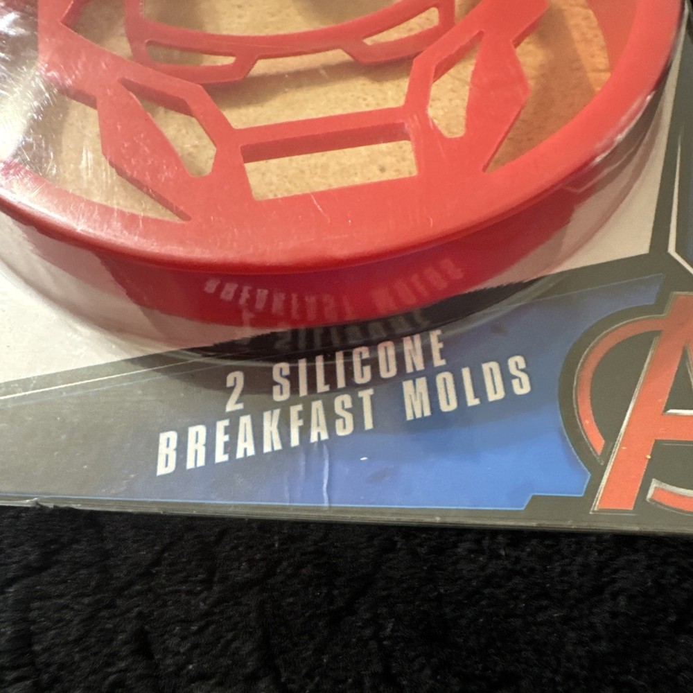 Marvel Avengers 2 Silicone Breakfast Molds