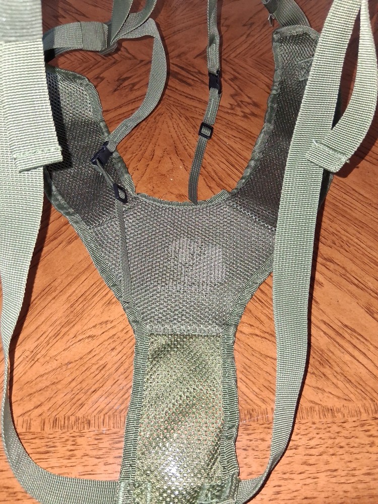 Boundless Performance Binocular Harness Chest Pack Listers Birding Bag Green