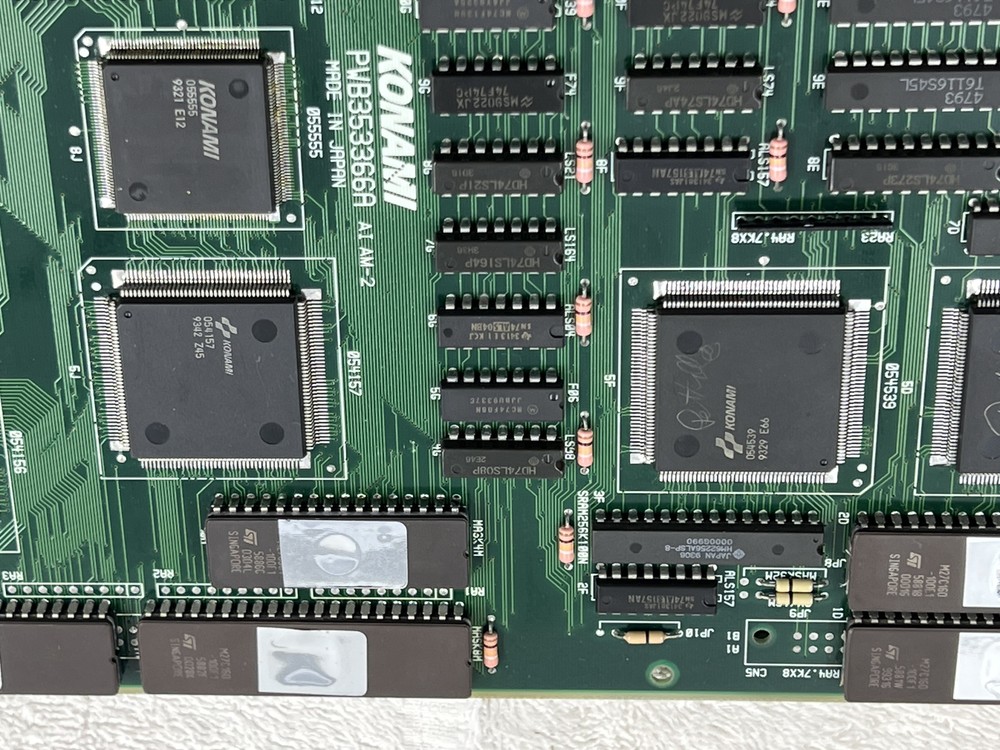 Mystic Warriors JAMMA ARCADE PCB KONAMI Conversion - no boot
