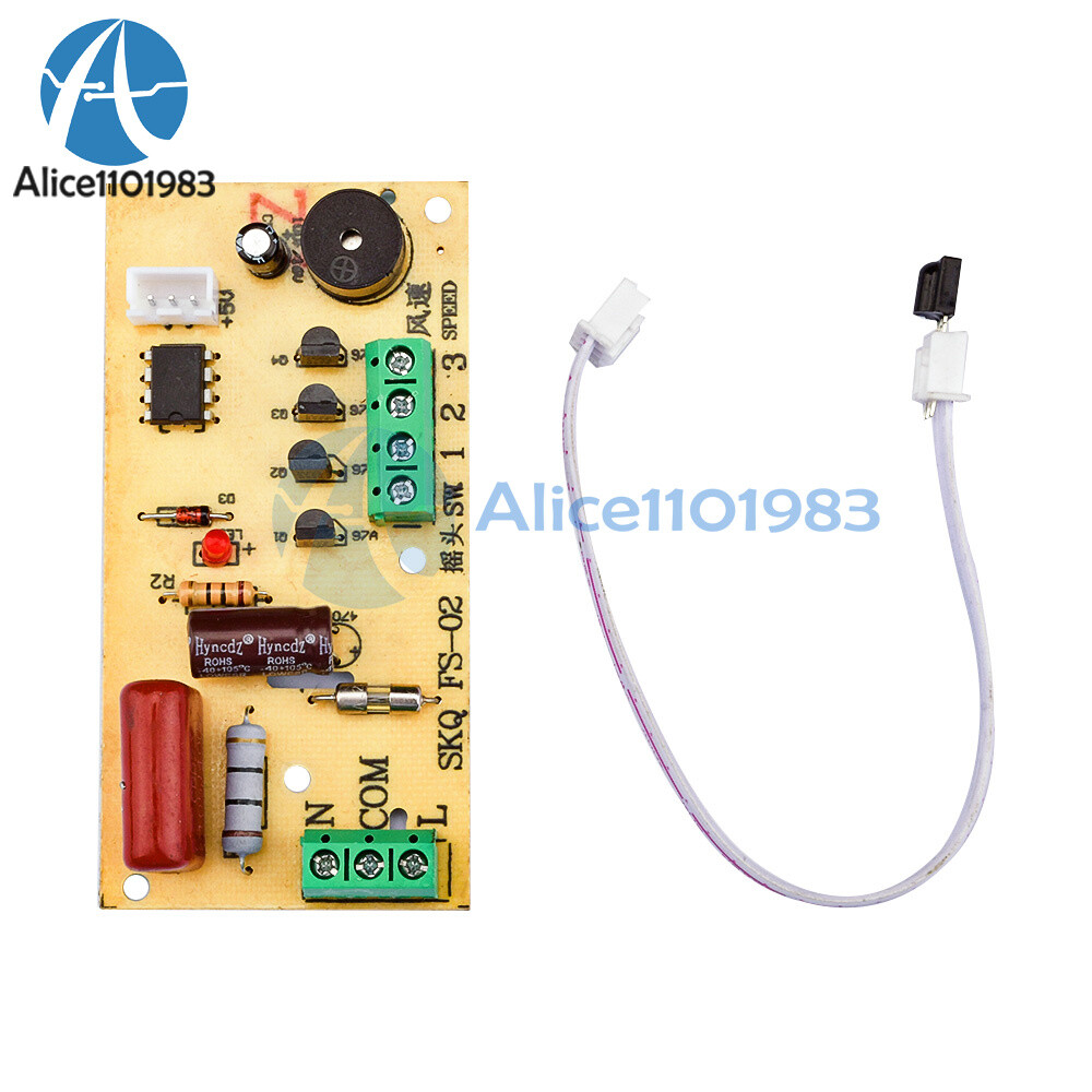 Universal Fan Modified IR Remote Control Circuit Board Controller Motherboard