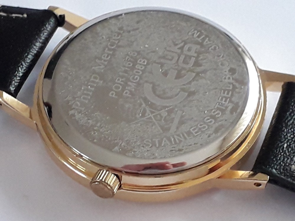 Philip Mercier Quartz Watch. (Working). Lot #855