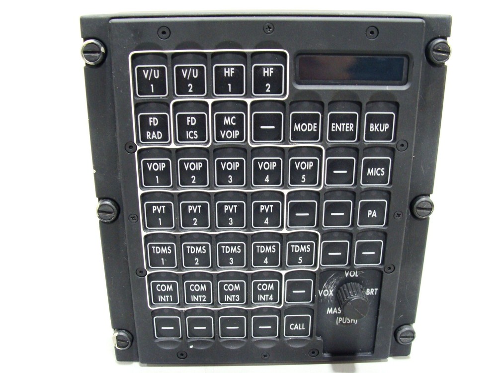 Telephonics Griffon Avionics Secure Digital Intercom / Control Audio Panel CAP