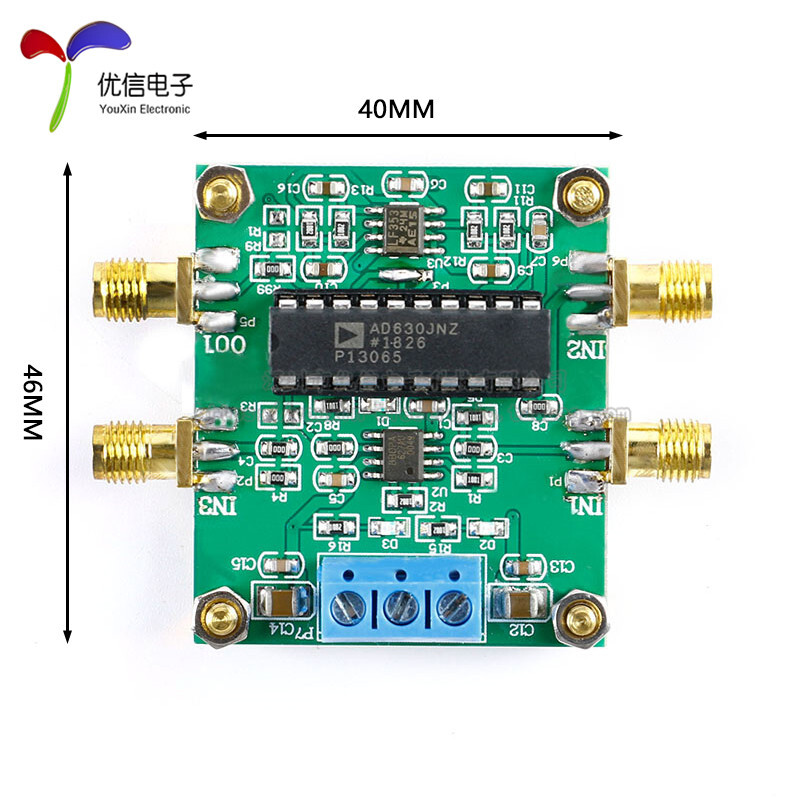 Lock-in Amplifier LIA AD630 Module Minimum System Phase Sensitive Detection