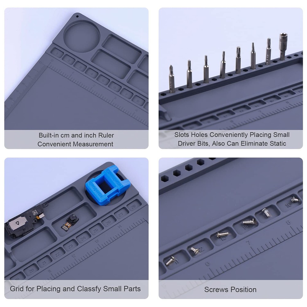 Anti Static Mat for PC Building Computer Electronics Repair Heat Resistant 93...