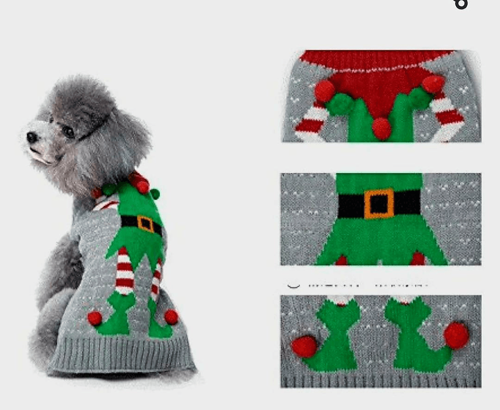 NWOT KYEESE PET CHRISTMAS SWEATER
