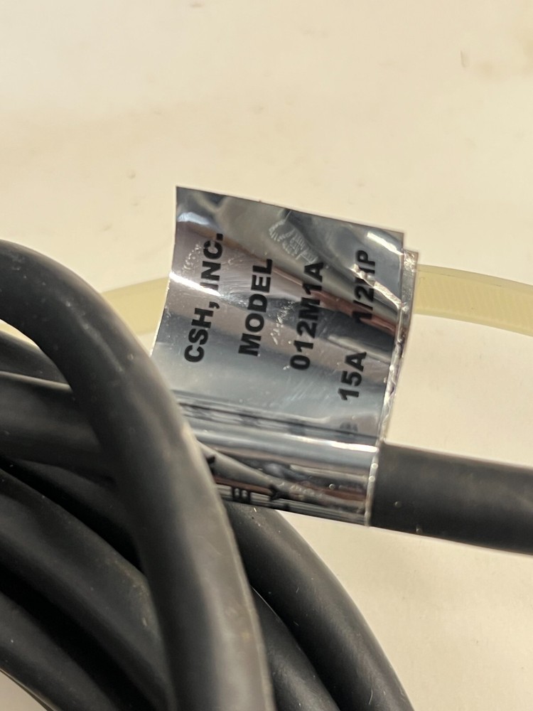 CSH Inc. L-20-D 012M1A Mechanical Float Switch