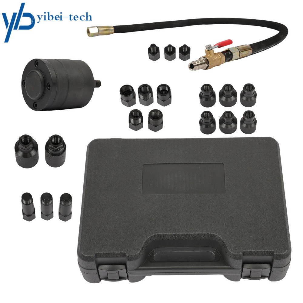 21Pcs Diesel Injector Puller Pneumatic Injector Extractor Puller Kit 5-8 Bar