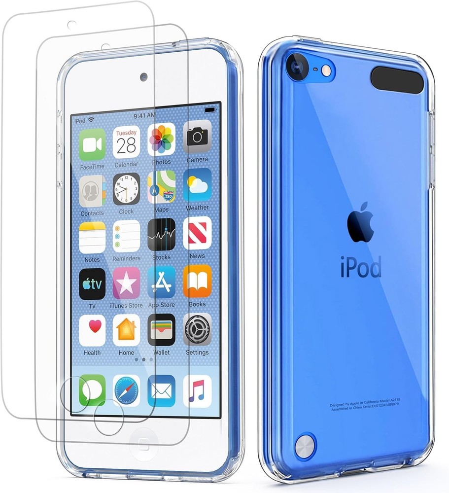 Clear iPod Touch Case with Screen Protectors