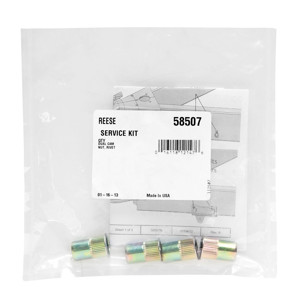 Reese 58507 Sway Control Rivet Nuts