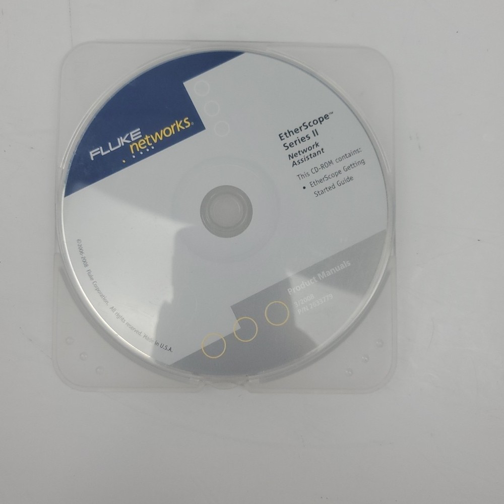 Fluke Networks EtherScope Series II Network Assistant with Case & Accessories