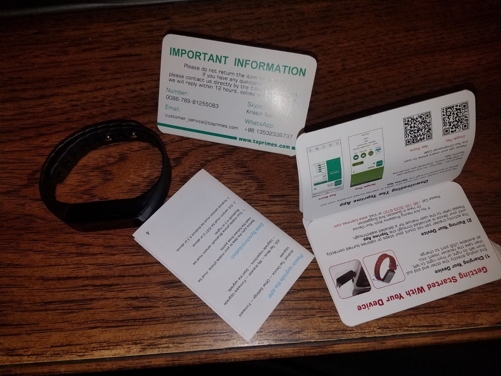 Toprime smart bracelet x6s