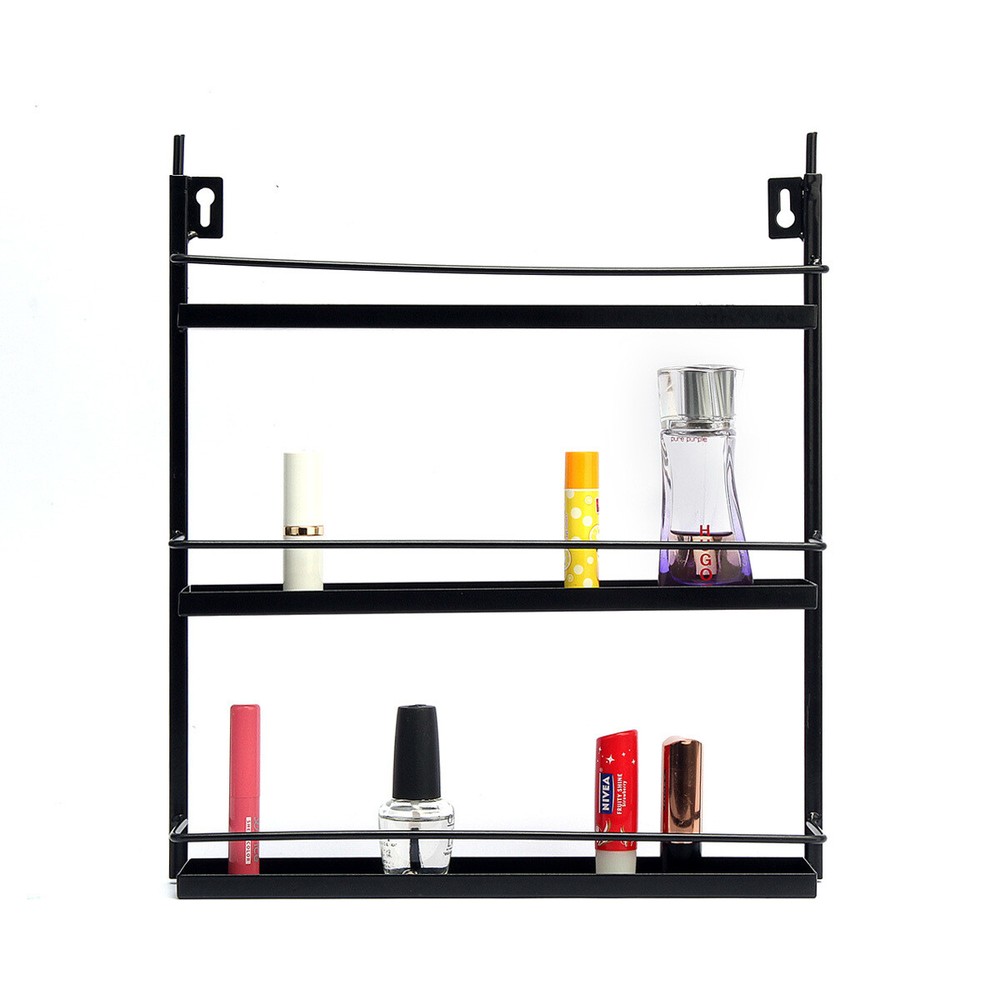 5 Tier Nail Polish Rack Metal Display Organizer Wall Mounted Holder Stand Assemb