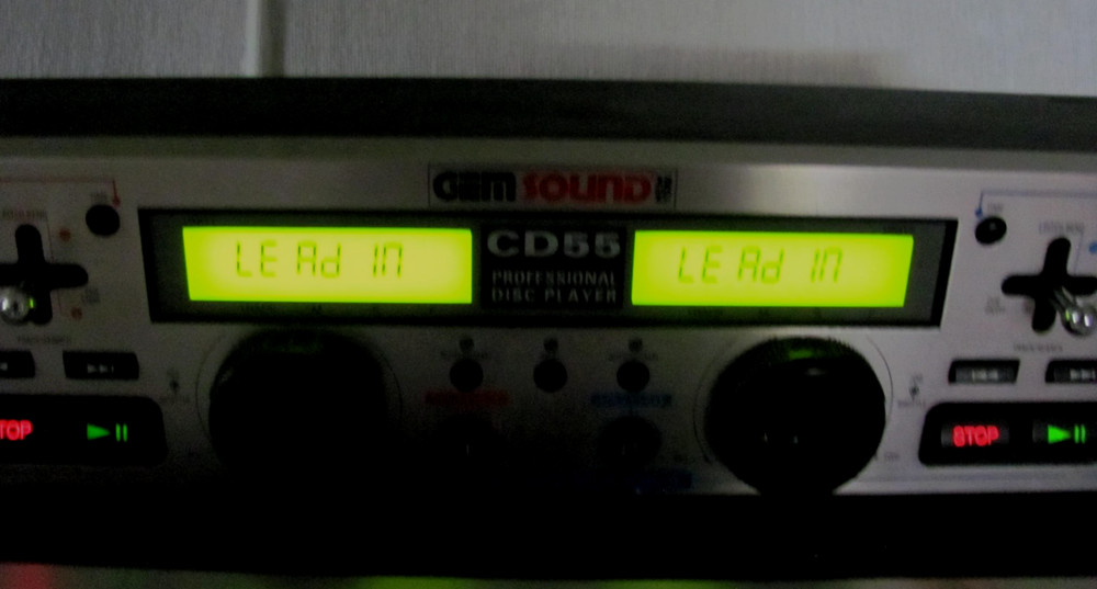 Gem Sound Adrenaline(CD55) - Mountable Dual Professional Disc Player UNTESTED
