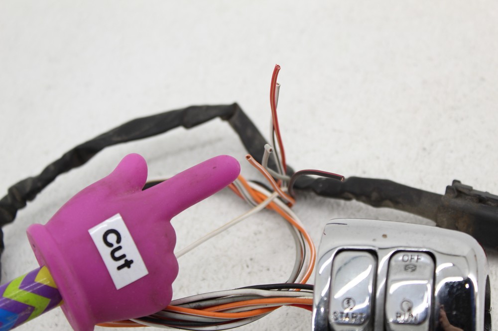 00-06 Harley Davidson Heritage Flstci Right Control Switch Pack