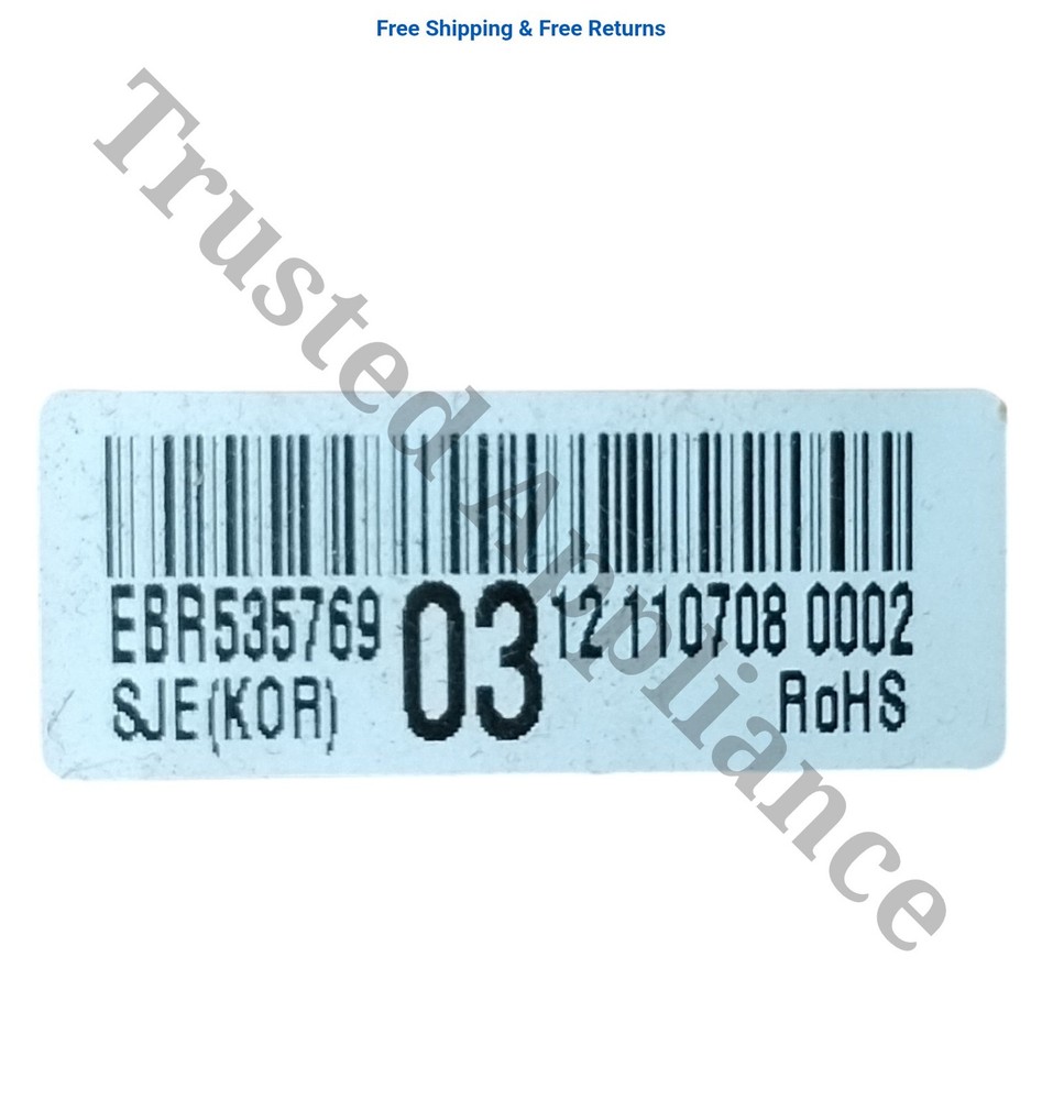LG Microwave Main Control Board Electronic Controller PCB EBR535769