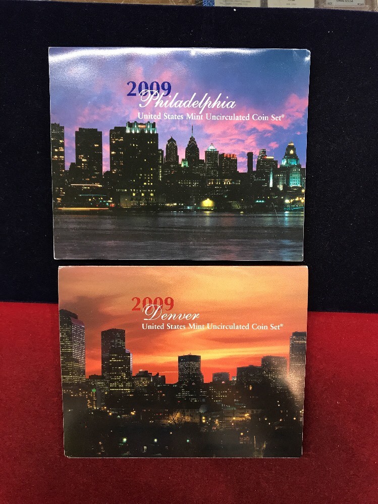 2009 Proof Set And 2009 Mint Set