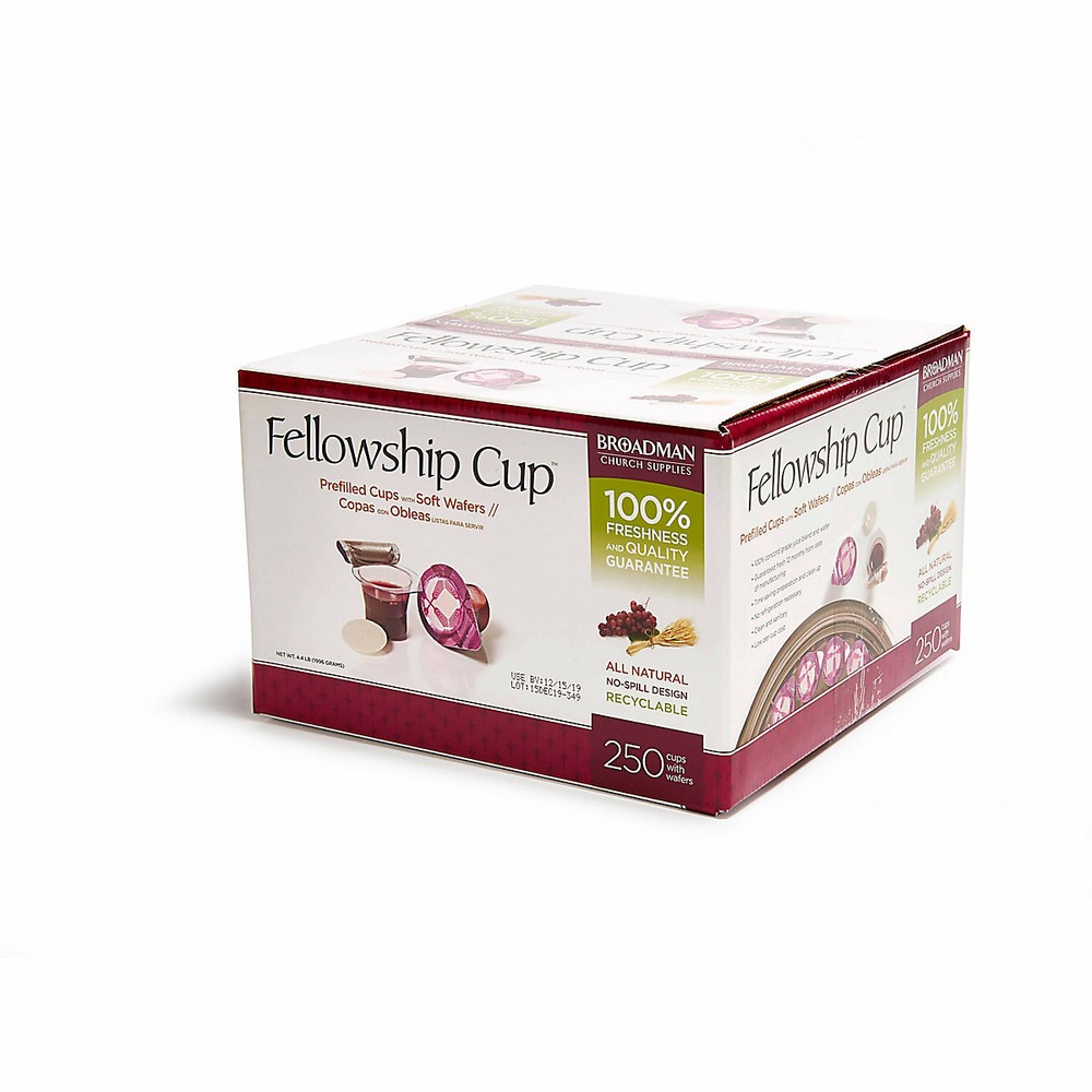 Communion Fellowship Cup 250 (Juice and Wafer)