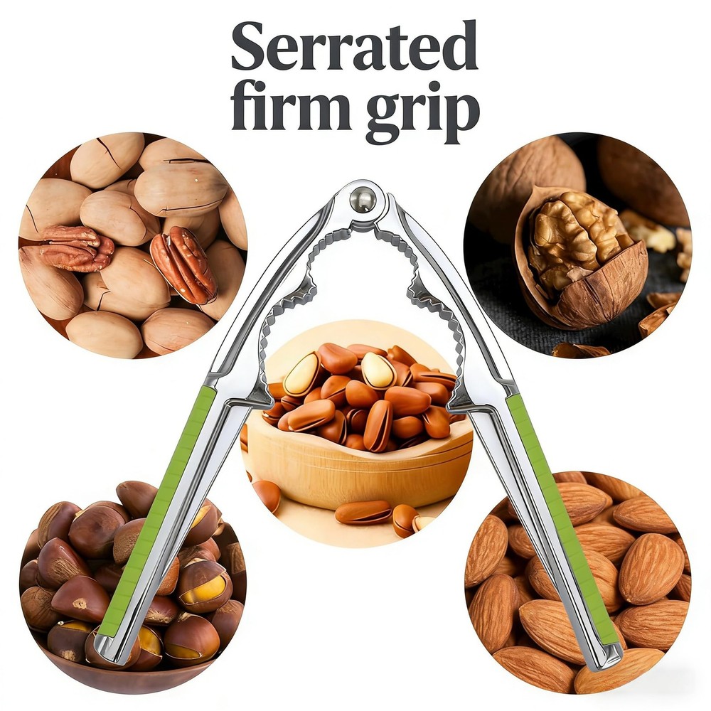 Walnut Cracker Tool, Nutcrackers, Metal Nut Shell Openers, Nut Green normal